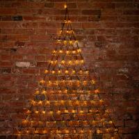 Гирлянда Сеть 2х2х1.5м, свечение с динамикой, черный ПВХ, 136 LED, 230 В, цвет: Тёплый белый (контроллер в комлекте)