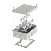 Коробка огнестойкая для о/п 40-0320-FR10.0-28 Е15-Е120 RAL7035 200х150х75 (5 шт/кор) Промрукав