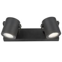 Светильник садово-парковый Gauss Sonata настенный архитектурный  2*GU10, 2*35W, 280*90*130мм, 170-240V / 50Hz, IP 54 (1/12)