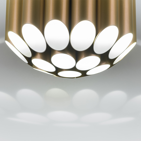 720442 Люстра SIENA 44х40W G9 ЗОЛОТО/БЕЛЫЙ