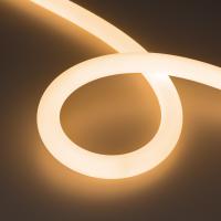 Лента герметичная MOONLIGHT-SIDE-FP-X1088-D25mm 24V Warm2700 (20 W/m, IP65, 5m, wire x1) (Arlight, Вывод кабеля боковой)