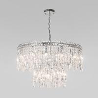 Подвесная люстра с хрусталем 60160 хром