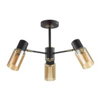 5644/3C COMFI LN23 000 чёрный, бронза Люстра потолочная E14 3*40W 220V RONNIE