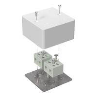 Коробка огнестойкая для кабель-канала 40-0460-FR16.0-4 Е15-Е120 RAL9003 85х85х45 (44 шт/кор) Промрукав