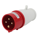 V-16-3P-PE-IP44  Вилка ЭРА V-16-3P-PE-IP44 переносная 014 3Р+РЕ 16А 380В IP44