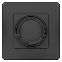 BLANCA С/У СВЕТОРЕГУЛЯТОР (диммер) поворотно-нажим. универсальный 400ВТ,АНТРАЦИТ