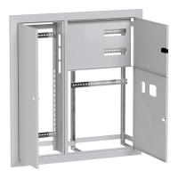 Щит этажный 2 кв. со слаботочным отсеком слева (1000х950х150) EKF Basic