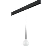 PRO808110 Светильник д/1-фазн трека FORMA 1х40W E14 БЕЛЫЙ/ЧЕРНЫЙ (808110+595007)