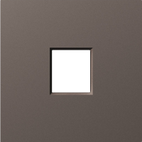Накладка 1-я для розеток RJ45,TV,SAT, мокко, серия A07