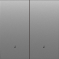 Клавиша 2-я с подсветкой, серый графит, серия S08