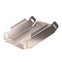 Угол вертикальный внутренний 45 градусов Стандарт INOX (AISI 409) 150х50 Промрукав