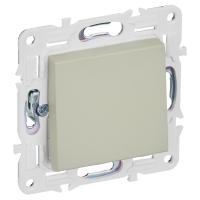 SKANDY Выключатель 1-клавишный перекрестный 10А SK-V03B бежевый IEK
