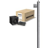 Комплект электролитического заземления 6 м вертикальный INOX Промрукав