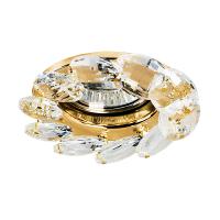 031902 Светильник NOCE MR16/HP16 ЗОЛОТО/ПРОЗРАЧНЫЙ