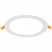 ST209.538.15 Св-к встр. Белый LED 1*15W 3000K 1 020Lm Ra80 110° IP20 D190xH8 90-265V Встраиваемые светильники