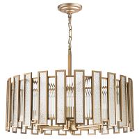 712062 Люстра AGAVE 6х40W E27 ШАМПАНЬ/ПРОЗРАЧНЫЙ