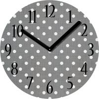 Innova Часы W09671 "Точки", круглые, стекло, диаметр 30 см (10/150)