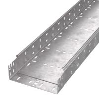 Лоток перфорированный Профи HDZ 200х80х6000 (1,5 мм) (12 м/уп) Промрукав