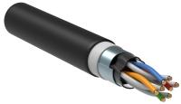 ITK Витая пара U/UTP кат.5E 4х2х24AWG solid двойная оболочка LSZH/LDPE черный