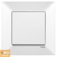 90970001 Выключатель 1-кл белый VIKO MERIDIAN