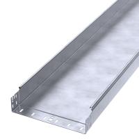 Лоток неперфорированный Профи INOX (AISI 316) 300х80x6000 (2,0 мм) (12 м/уп) Промрукав