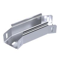 Угол горизонтальный 45 градусов Стандарт INOX (AISI 316) 50х50 Промрукав