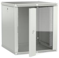 ITK LINEA W Шкаф настенный 12U 600х600мм дверь стекло серый 2.0