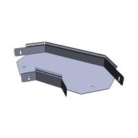 Угол 90 град. горизонтальный 50х100 мм (плоский) EKF