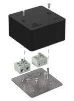 Коробка огнестойкая для кабель-канала 40-0460-FR10.0-4 Е15-Е120 RAL9005 85х85х45 (44 шт/кор) Промрукав