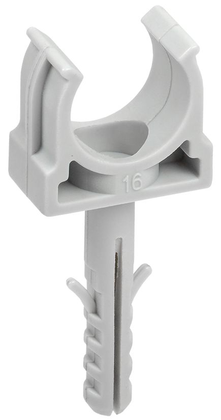 ELASTA Держатель с защелкой и дюбелем CT16 (без винта) IEK