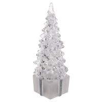 742259 Фигурка декоративная с подсветкой Ёлка  L6 W6 H14 5 см  2в.  (3хААА прилаг.)