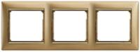 Legrand Valena Матовое Золото Рамка 3-ая гориз