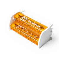 Шина на DIN-рейку в корпусе (кросс-модуль) 2х11 Промрукав