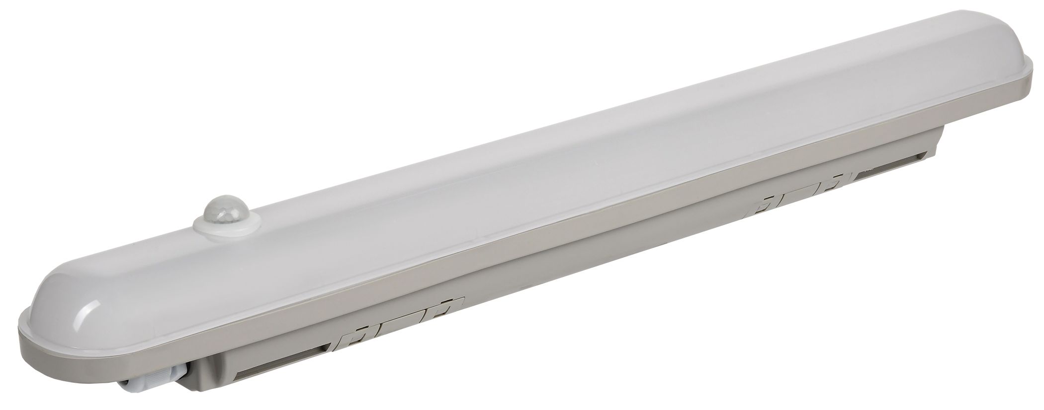 Светильник светодиодный ДСП 1305Д 18Вт 6500К IP65 600мм серый пластиковый с инфракрасным датчиком движения IEK