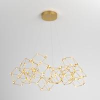 Подвесная светодиодная люстра 90169/12 медь