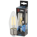 Лампочка светодиодная ЭРА F-LED B35-7W-840-E27 Е27 / Е27 7Вт филамент свеча нейтральный белый свет