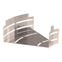 Угол горизонтальный изменяемый 0-45 градусов Стандарт INOX (AISI 409) 200х80 Промрукав