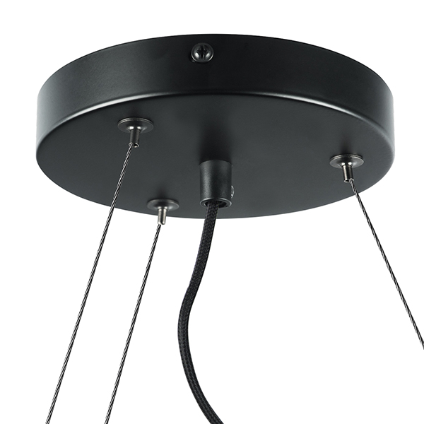 718097 Люстра ROMA 9х28W GU10 (led) MATT BLACK