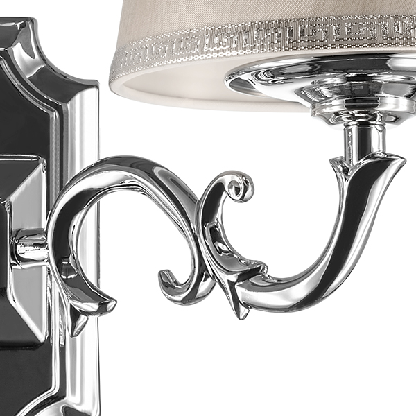 779524 Бра ENGENUO 2х40W E14 ХРОМ