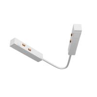 Коннектор питания угловой 15 см Exility белый