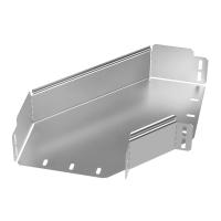 Угол горизонтальный 90 градусов Стандарт INOX (AISI 304) 200х80 Промрукав