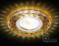 S288 BK хром/агат/MR16+3W(LED WHITE)