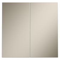 Клавиши для выключателя/переключателя двухклавишного, S70 (кашемир)