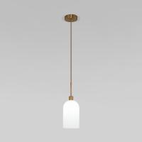 Подвесной светильник со стеклянным плафоном 50357/1 латунь