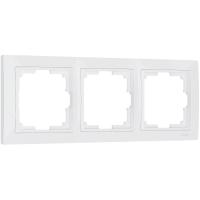 Рамка на 3 поста (белый, basic) W0032001