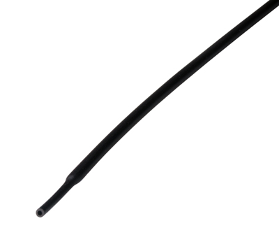 Трубка термоусаживаемая ТУТ нг 1,0/0,5мм, черная, упаковка 50 шт. по 1м REXANT