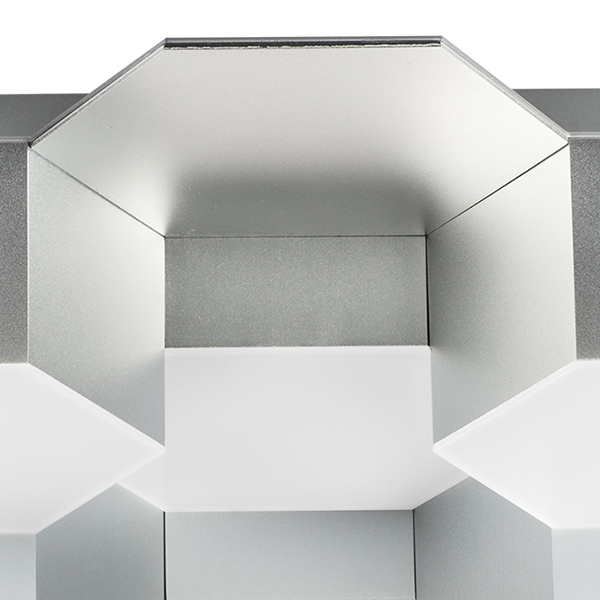 750122 Люстра потол FAVO LED-60W 2880LM Silver 3000K