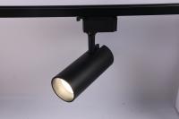 Трековый светильник однофазный ЭРА TR5-20 COB BK светодиодный 20Вт 4000К 1500Лм черный