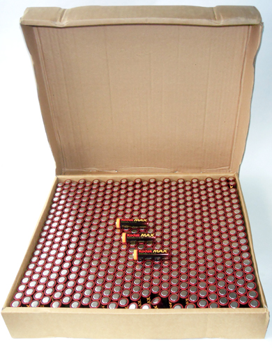 Батарейки Kodak LR6 bulk MAX SUPER Alkaline [KAA-B500] (500/21000)