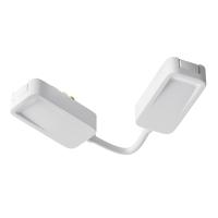 Коннектор питания угловой Radity встраиваемый белый